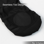 No-Show Liner Socks with Anti-Slip Heel Grip  (1 Pair)