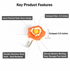 Multipurpose Self Adhesive Wall Hook – Load Capacity Up to 1 Kg (Mix Design / 1 Pc)