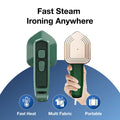  Mini Steamer Iron 2-in-1 Portable Travel Friendly - main product shot