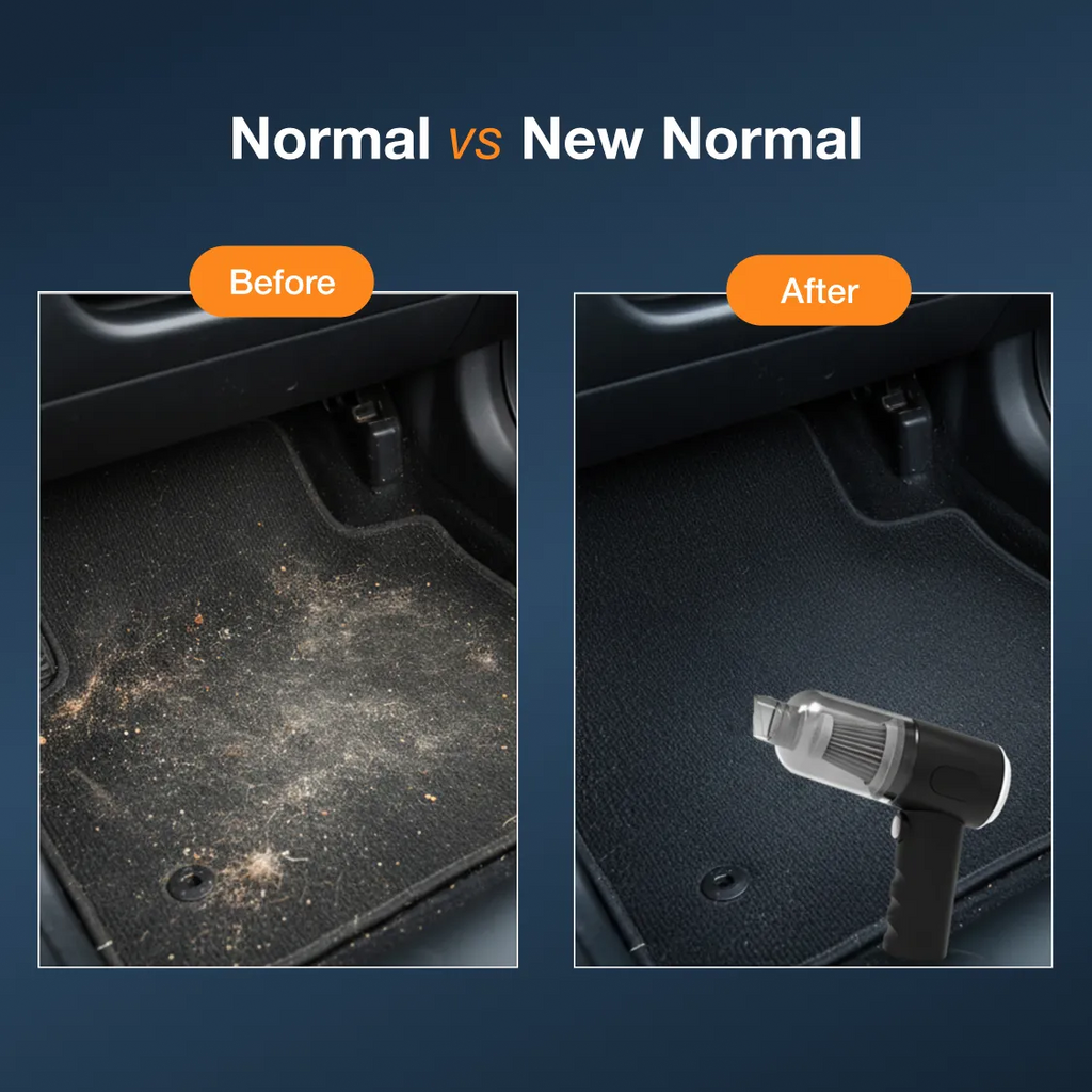 3 in 1 Mini Car Vacuum – Wireless, Rechargeable, Blower & - alternative angle