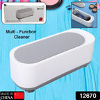 Ultrasonic Jewellery Cleaner Portable High-Frequency Cleaning Machine (Battery Not Included)
