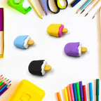 Eraser Set for Kids School Gifts (1 Set 4 Pc, Themed)