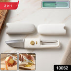 2 in 1  Knife, Multifunctional peeler fruit knife (1 Pc)