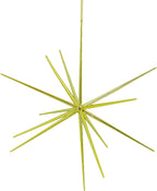3D Gold Star Hanging Decoration Star, Acrylic Look Hanging Luminous Star