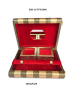 Jewellery storage box multiple compartments for earrings bangles and rings India