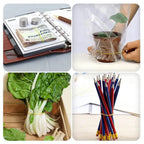 Strong & Reusable Rubber Bands: Multicolor (1.5 Inch 100 GM)