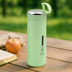  Water Bottle 400 ML Leak Proof Glass Bottle - main product shot
