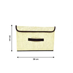 Storage bin with handles
