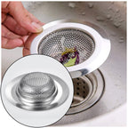 stainless steel sink strainer