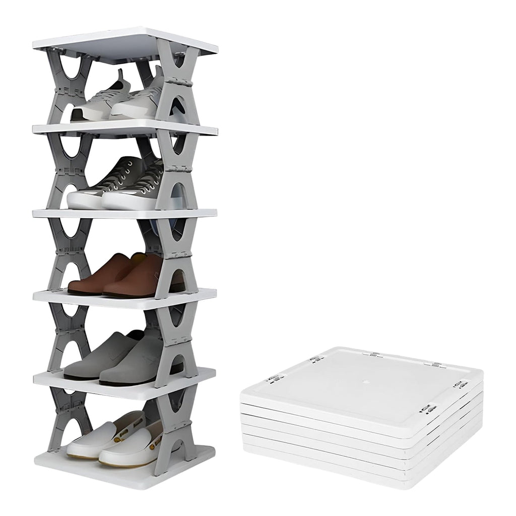  Foldable Shoe Rack 6 Layers - packaging