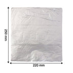 Aluminium Foil Cut Sheets 220×250 mm – 50 Sheets