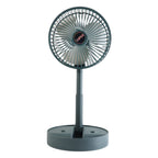 USB desk fan with phone holder