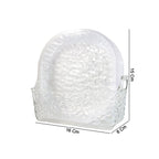 9-in-1 Crystal Glass Snack Serving Plates Set
