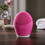 Premium Silicone Electric Facial Cleansing Brush (1 Pc)