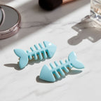 Creative bone pattern hair clip