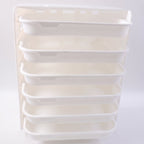 Wall Mount 6-Layer Food Storage Rack – Stackable, Space-Saving Organizer