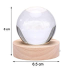 3D Astronomy Night Lamp Crystal Ball lamps With Base (1 Pc)
