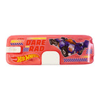 Plastic Pencil Box with LED Light & Cartoon Print (1 Pc)
