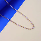 Stylish gold chain necklace        

