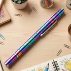Magnetic Metal Writing Pen with Fidget Spinner Function - 1 Pc