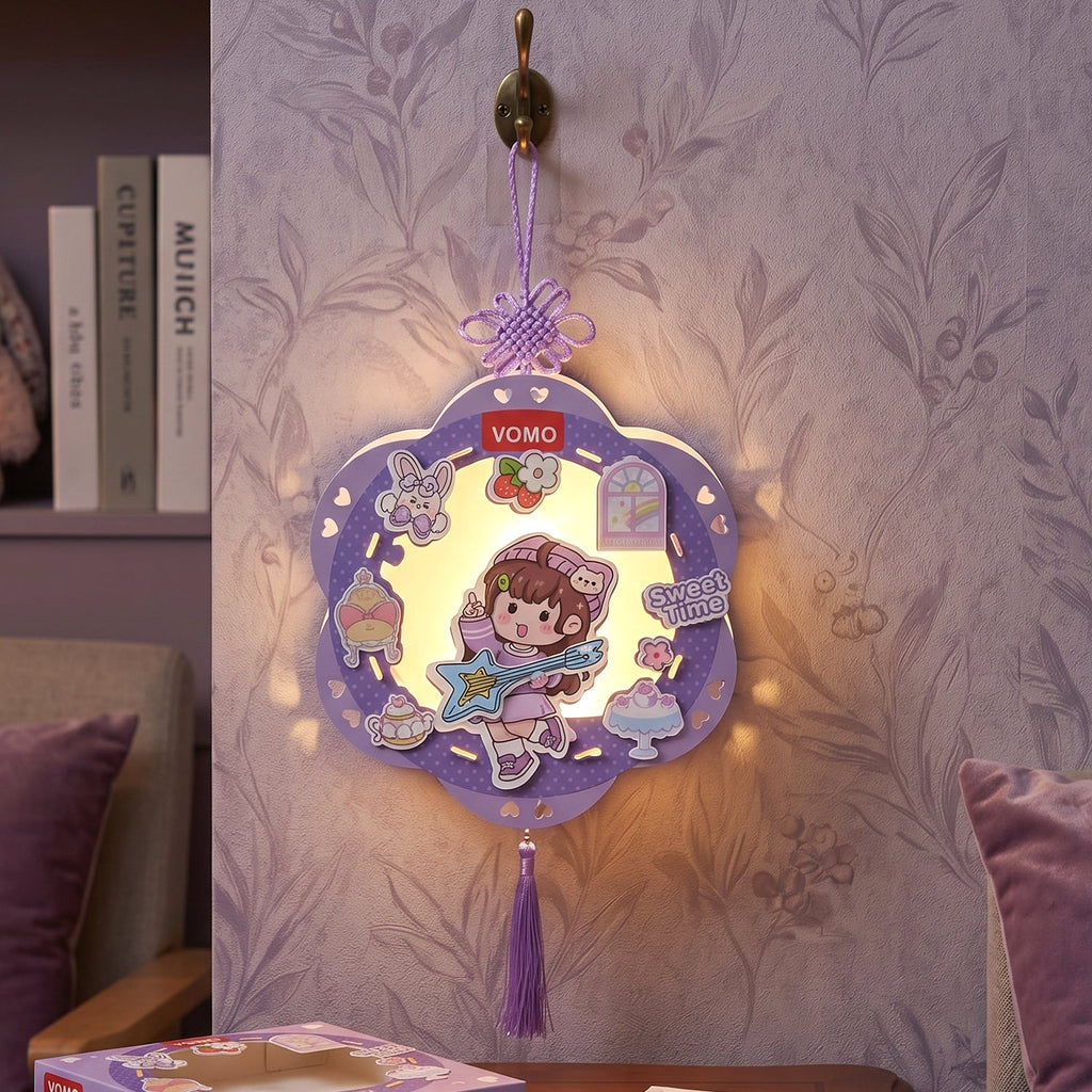 DIY Paper Lantern Craft Kit Decorative Hanging Lantern Set