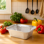 Freshee Aluminium Food Container with Lid — 450 ml — 10 Pc