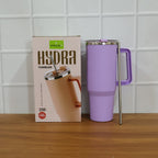 Konvex Large Capacity Insulated Tumbler Mug with Handle and Straw 1200 ML Approx