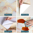 Marble Pattern Wallpaper Roll - 40cm x 1 meter (1 Pc)