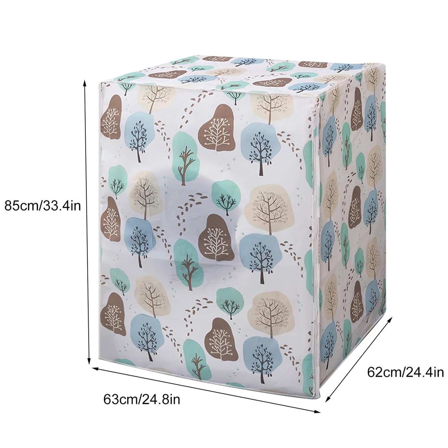 Washing Machine Cover Tumble Dryer Cover  (58X62X85 cm)