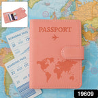 Stylish World Map Print Travel Wallet