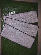 Microfiber Flat Mop Refill Pad For Dry and Wet Cleaning of All Smooth (3 Pc Set)