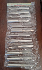 Stainless Steel Peeler Set – Multi-Purpose Handle for Peeling & Shredding (12 Pc)