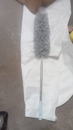 Microfiber Dusters for Cleaning 100 inches Extendable Handle Pole