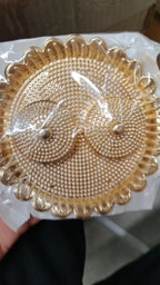 Round Shape Special Puja Thali, Kumkum Thali Holder (1 Pc / Big)