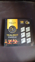 Tealight Candles Set, Smokeless Candles, Diwali (50 Pcs set)