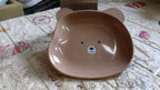 Durable Food Serving Plate, Bear Shaped Plate Cartoon Snack Plates  (1 Pc)