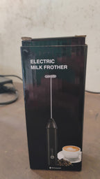  Small Electric Handheld Milk Frother Stainless Steel - alternative angle