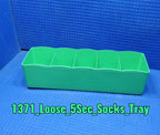 Plastic bead organizer clear sections dividers for optimal storage India
