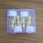Mini Lantern-Style Flameless LED Tealights - (4 Pc)