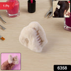 Hair Claw Clips, Plastic Fluffy Hair Claw Hair (1 Pc), Hair accessories