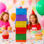Wooden Stacking Tower Game - (54 Pc)